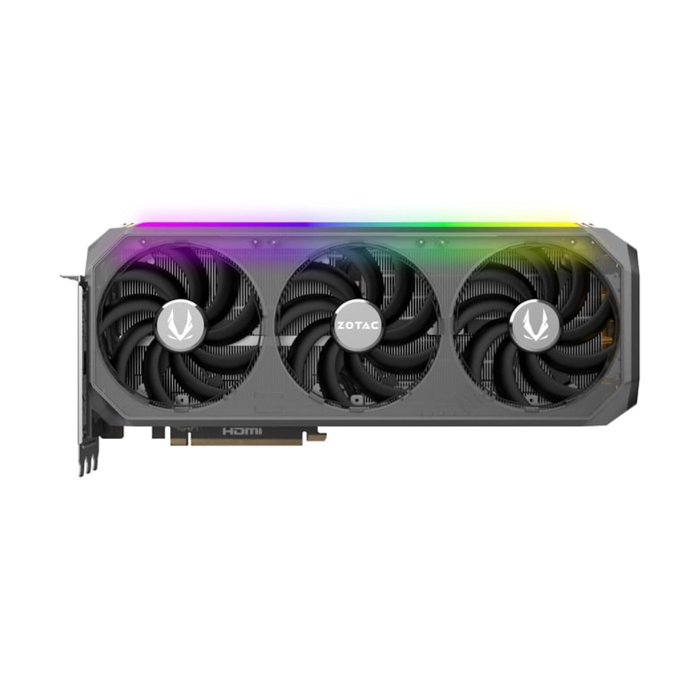ZOTAC Nvidia Graphic Card RTX 5080 16GB DDR7 Gaming AMP Extreme Infinity Ultra Triple Fan view 2